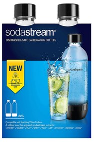 Set due bottiglie Sodastream in plastica