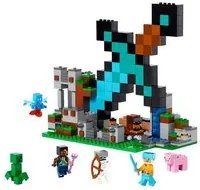 Costruzioni lego 21244 minecraft lavamposto della spada