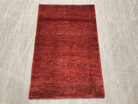 Loribaft Tappeto 110x70 Rosso (Iran) Annodato A Mano