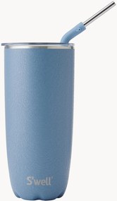 Bicchiere termico Sky con cannuccia