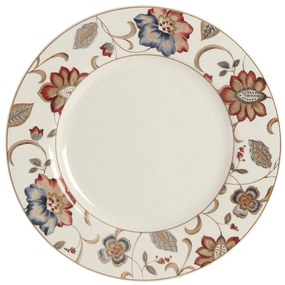 Piatto Piano Queen´s By Churchill Jacobean Floreale Ø 27,3 cm Ceramica servizio di piatti (6 Unità)