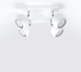 Sollux SL.0440 - Faretto da binario OCULARE 4xGU10/10W/230V