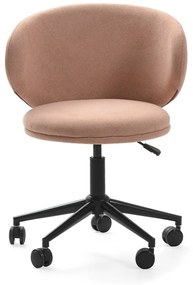 Sedia da ufficio in rosa chiaro Rush – Marckeric