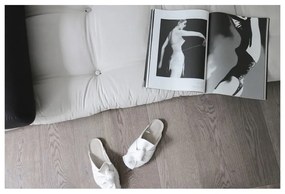 Materasso futon grigio-beige 70x200 cm Wrap Linen Beige/Dark Grey - Karup Design