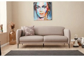 Divano beige 210 cm Venus - Artie