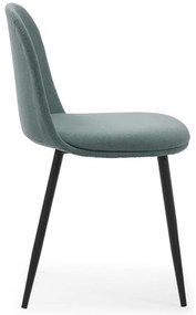 Sedie da pranzo in set turchesi 4 pz Malila – Marckeric