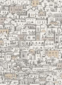 Tapete Mediterranea von Cole and Son - Parchment and Gilver