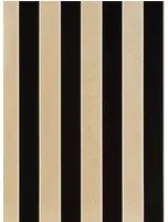 Osborne & Little Tapete Regency Stripe - Gold/ Black