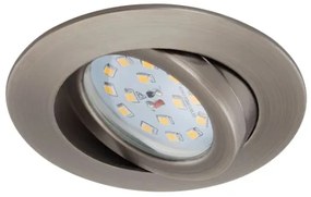 Briloner7296-011-Lampada da incasso LED dimmerabile/6,5W/230V IP23 antracite