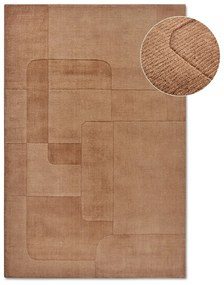 Tappeto marrone in lana tessuto a mano 160x230 cm Charlotte - Villeroy&amp;Boch