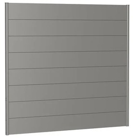 Frangivista in acciaio grigio quarzo metallizzato 194 x 182 cm,spessore 44 mm