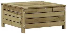 Set divani da giardino 6pz con cuscini legno impregnato di pino