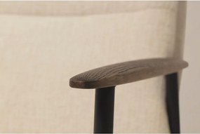 Poltrona beige Dunia – Marckeric