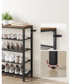 Scarpiera DAVOR marrone/nera