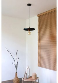 Duolla - Lampada a sospensione con cavo IRONLINE 1xE27/15W/230V Ø 30 cm nero/rame