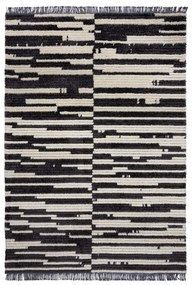 Tappeto bianco e nero 120x170 cm Lina - Flair Rugs