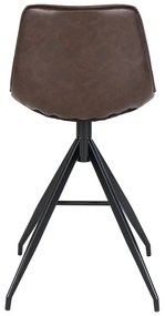 Sgabelli da bar marrone scuro in set di 2 84 cm Monaco - House Nordic