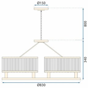 Lampada Cristal APP789-6C