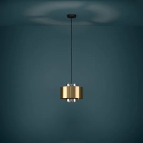 Eglo 390066 - Lampadario a sospensione con filo DUGLIA 1xE27/40W/230V oro