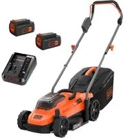 Rasaerba a batteria senza filo Black&Decker BCMW3318L2-QW doppia batteria da 18V