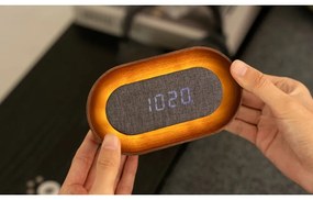 Sveglia digitale Lumos Walnut – Gingko