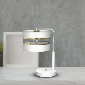 Lampada da tavolo ULTIMO 1xE27/6W/230V bianca