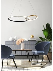 Zuma Line 20002P-GD - Lampadario LED a sospensione con filo RANDO LED/36W/230V 3000/4000/6000K