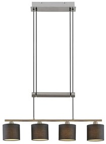 Lindby - Jorin 4 Lampada a Sospensione Grey Lindby