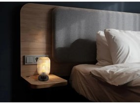 Globo 15469TA - Lampada da tavolo NORMY 1xE27/40W/230V marrone