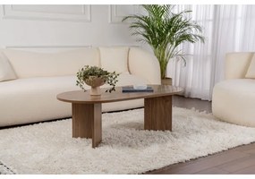 Tavolino da salotto NEL in noce