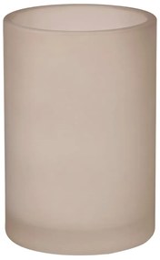 Portaspazzolini in vetro beige Modest - Mette Ditmer Denmark