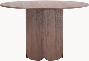Tavolo rotondo effetto legno Tekla, Ø 120 cm