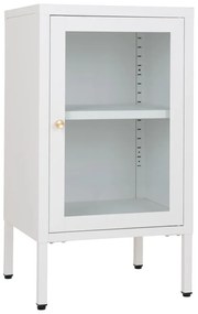 Vetrina in metallo bianco 38x70 cm Dalby - House Nordic