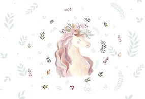 Carta da parati autoadesiva – Unicorno magico