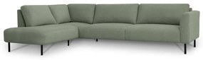 Divano angolare verde (angolo sinistro) Hero - Scandic