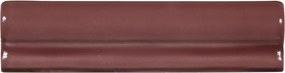 Modanatura in gres naturale Chic Burdeos L 15 x L 4 cm, sp. 15 mm, bordeaux lucido