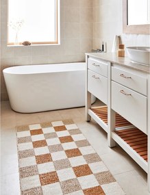 Passatoia da interno/esterno giallo ocra/beige 70x160 cm Pix Vanilla Ochre – Pappelina