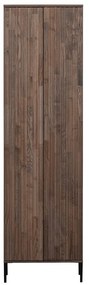 Armadio marrone in legno di frassino 60x210 cm Gravure – WOOOD
