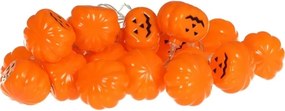 Retlux - Catena luci LED decorativa HALLOWEEN 20xLED/3xAA/bianco caldo 3,3m zucche