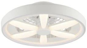 Brilliant - Ventilatore a soffitto LED RGBW GAIANO LED/48W/230V bianco + DO