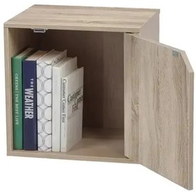 Cubi Componibili con Sportello "CUBESTACK" in Rovere Nordico