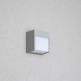 Brilagi - Applique a LED da esterno TERNI LED/12W/230V grigio IP44