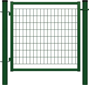 Cancelletto FERRO BULLONI Economy in acciaio verde H 125 x L 100 cm