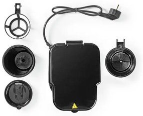 Nedis KACM300FBK - Macchina da caffè per una tazza 0,4 l con travel tazza