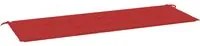 Cuscino per Panca da Giardino Rosso 150x50x3 cm cod mxl 68177