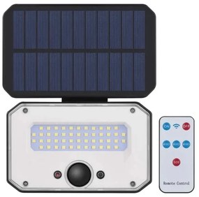 LED Proiettore solare con sensore di movimento SPILO LED/3,7V 3600mAh 4000K IP54 + +TC