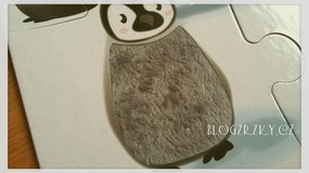Puzzle Tattile la Vita Sulla Banchisa - 20 pezzi