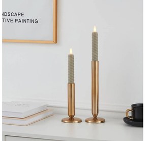 Eglo 422225 - SET 2x LED Candele ANDRAFIABE LED/1xAAA 15 cm beige