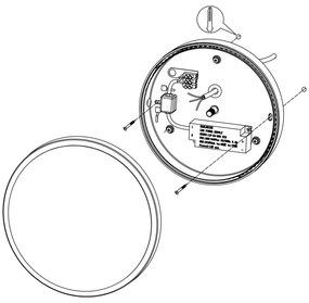 Eglo 98712 - Applique a LED da esterno MONGODIO LED/11,5W/230V IP44
