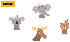 Set di quadri – Animali adorabili